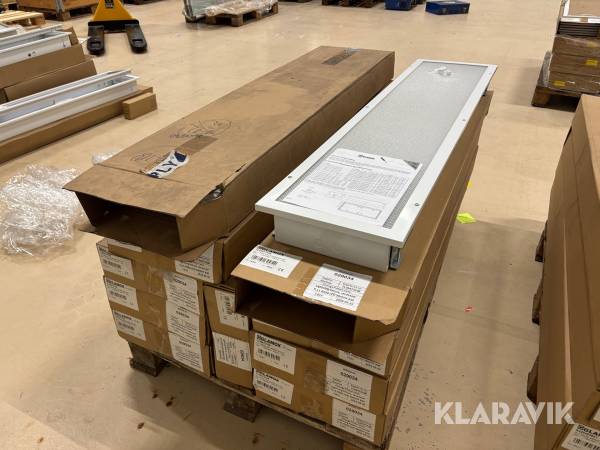 LED Armaturer Glamox TL11-R250 3000HF 10st för inbyggnad