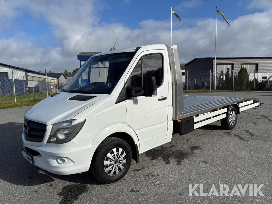 Biltransport Mercedes-Benz Sprinter 316 BlueTEC enkelhytt 7G-Tronic 163 hk