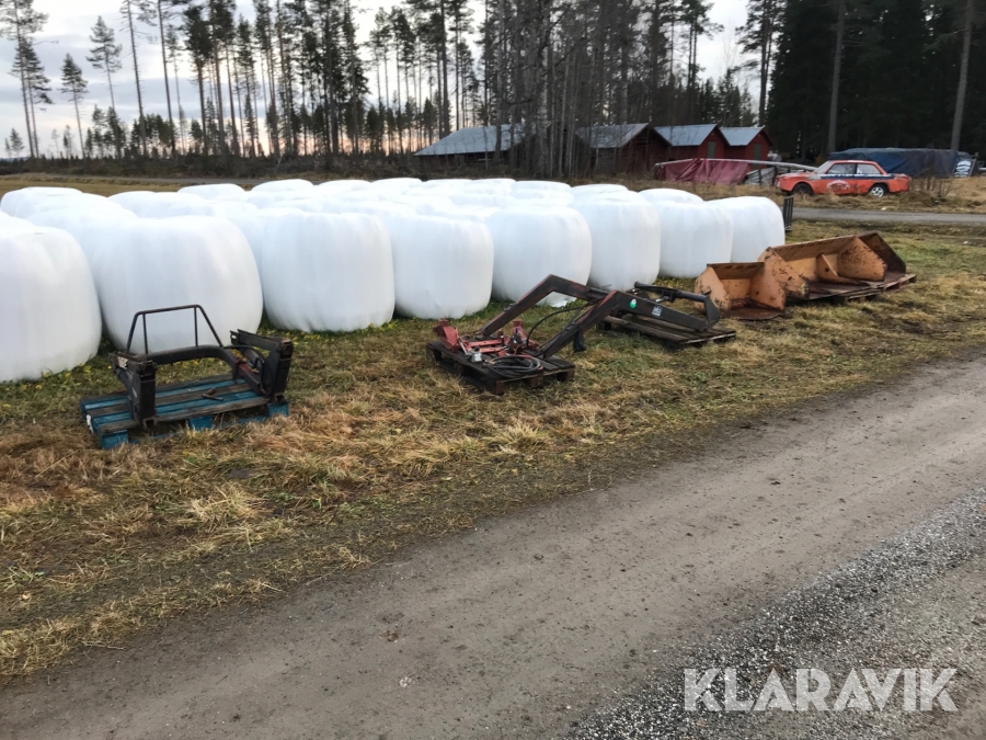 Lastare med redskap Ålö Quicke Multi H