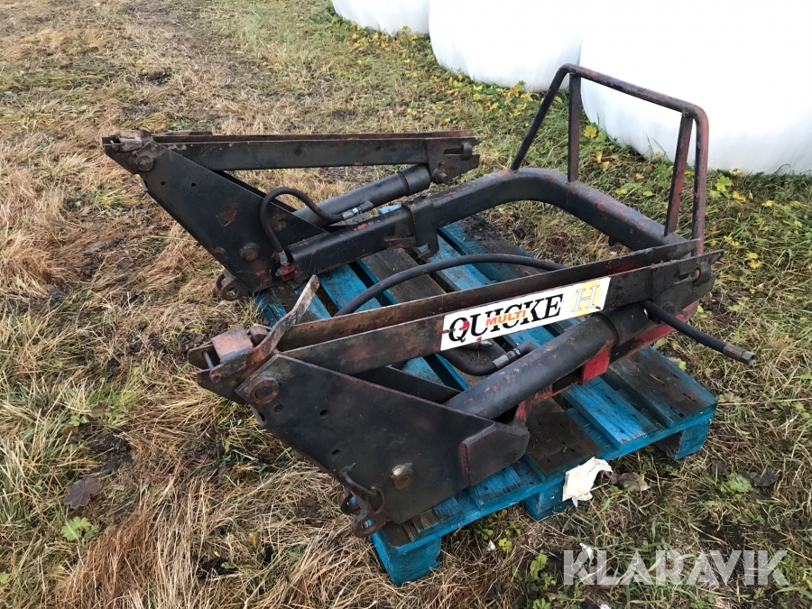 Lastare med redskap Ålö Quicke Multi H