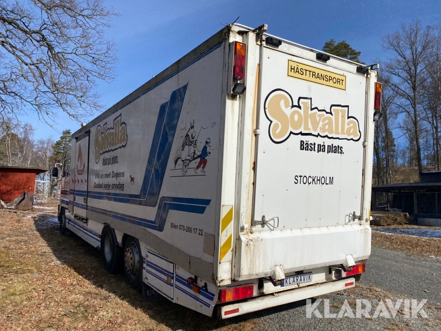Hästlastbil Scania R143 ML 6X2L