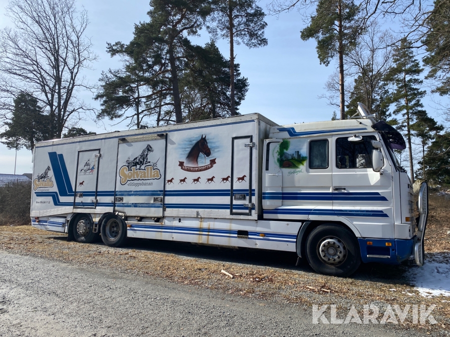 Hästlastbil Scania R143 ML 6X2L