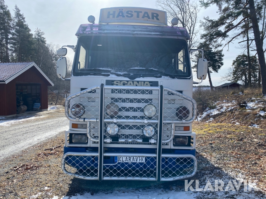 Hästlastbil Scania R143 ML 6X2L