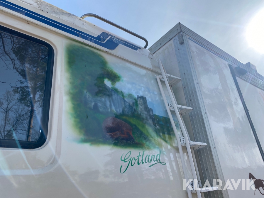 Hästlastbil Scania R143 ML 6X2L