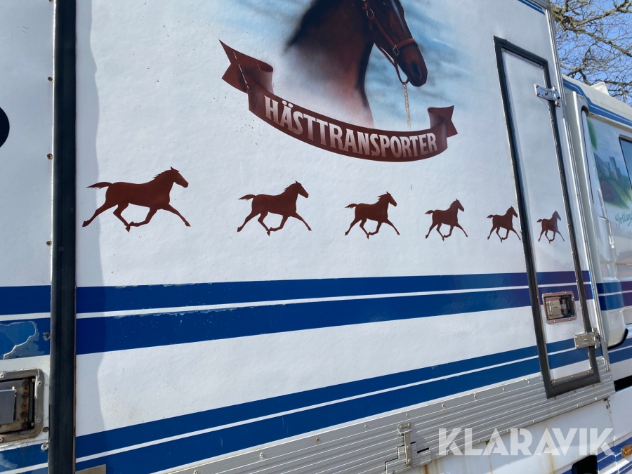 Hästlastbil Scania R143 ML 6X2L