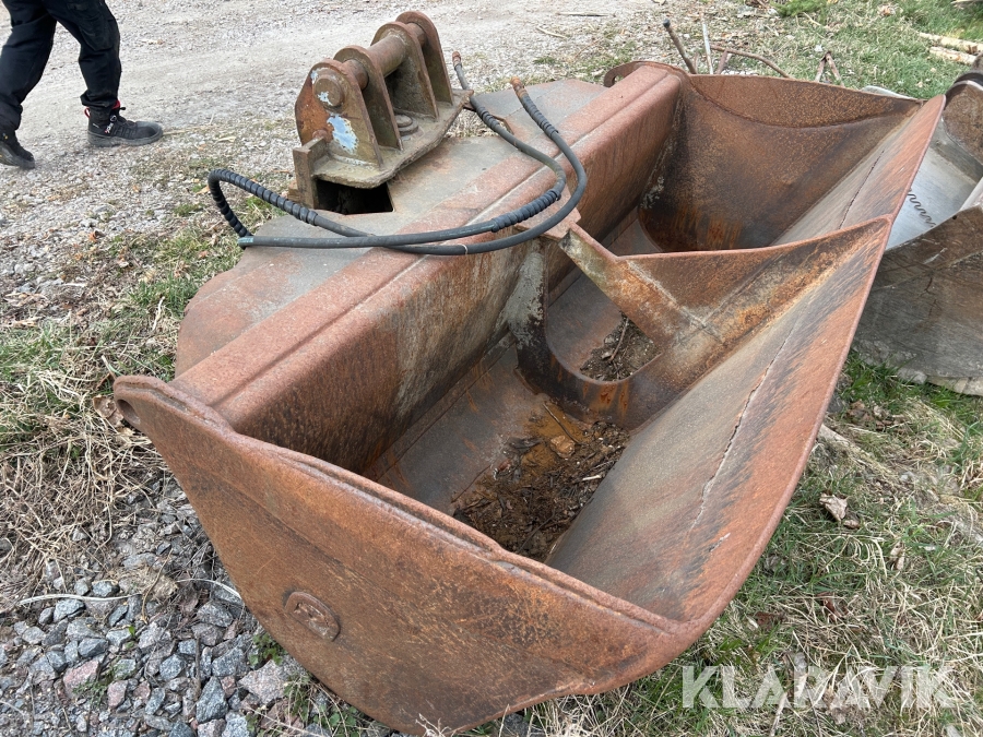 Hydraulisk planerskopa B20