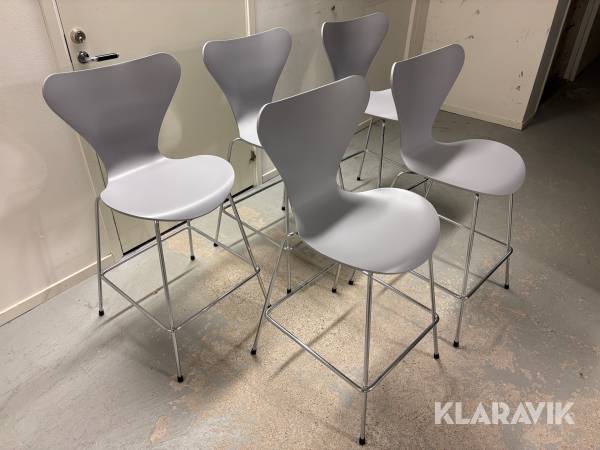 Stolar Fritz Hansen Stol Sjuan 5st