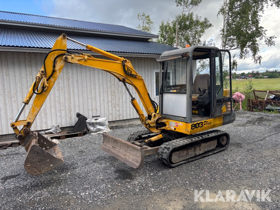 Grävmaskin JCB 803 Plus