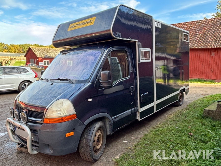 Hästtransport Reunult Master, 114hk