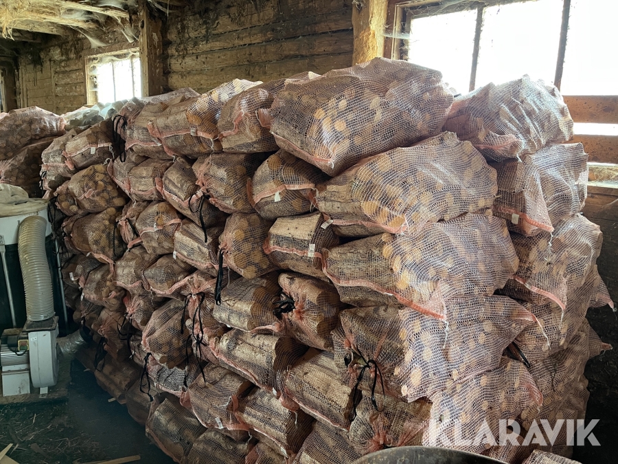 Björkved i säck 50st