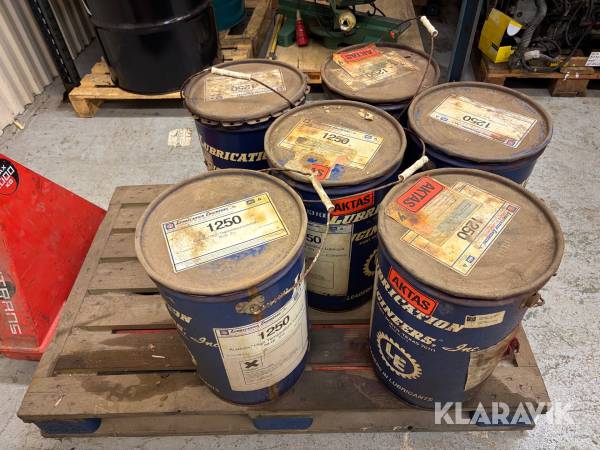 Maskinfett Lubrication Engineers Almasol high temperature lubricant 6 st hinkar