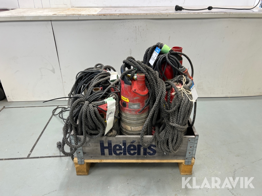 7 pumpar Grindex MINETTE-3FAS