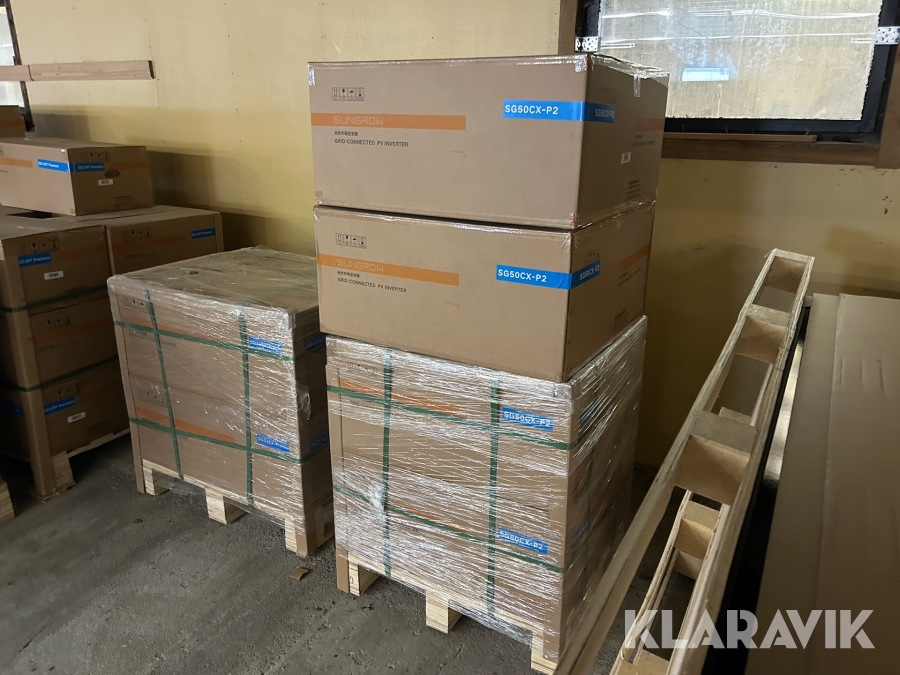 Solcellsinverterar 7 st Sungrow SG50CX-P2