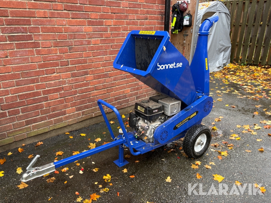 Flishugg Bonnet Wood Chipper 1500E Professional