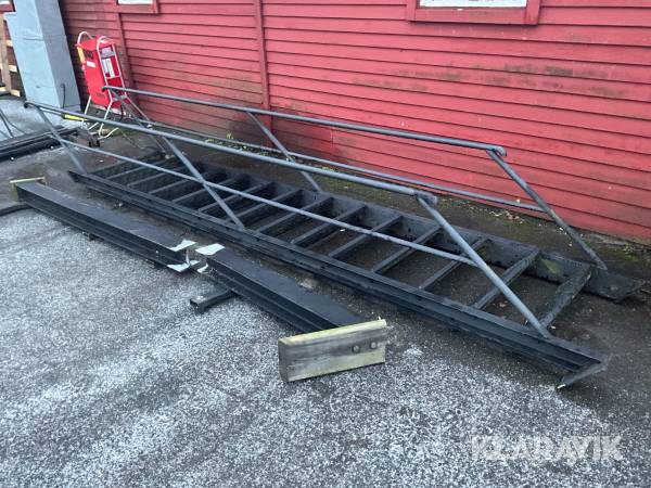Metalltrappa 14steg