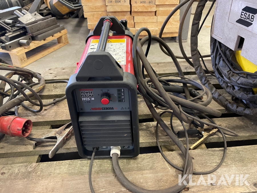 Plasmaskärare Cebora 2025/M, Laholm, Klaravik auktioner
