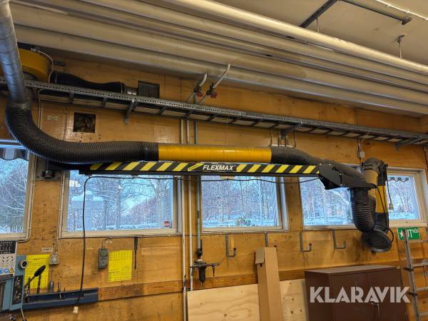 Verkstadsutsug PlymoVent Flexmax