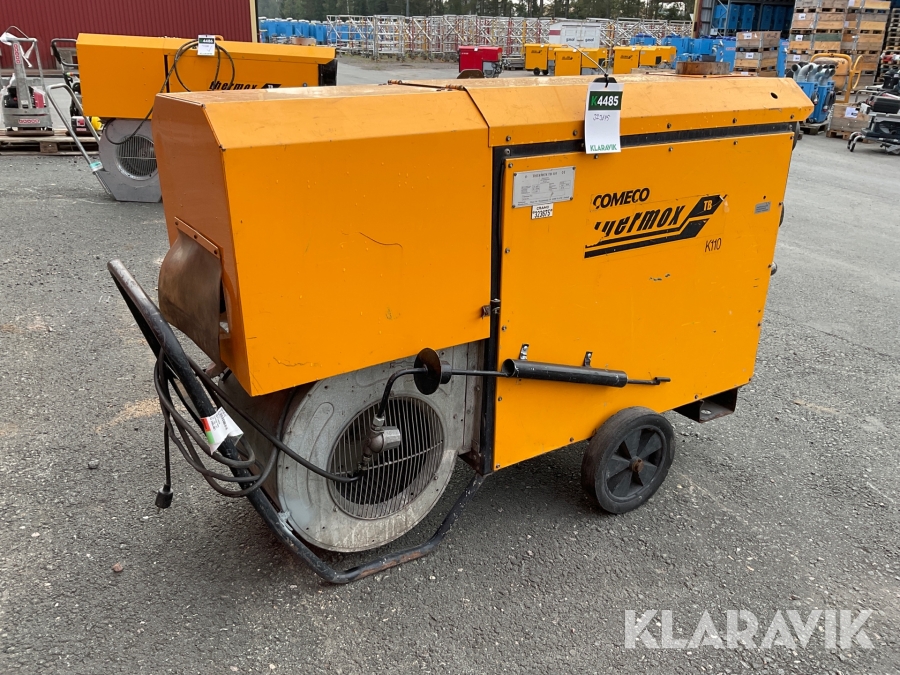 Dieseldriven Byggtork Thermox TB 110