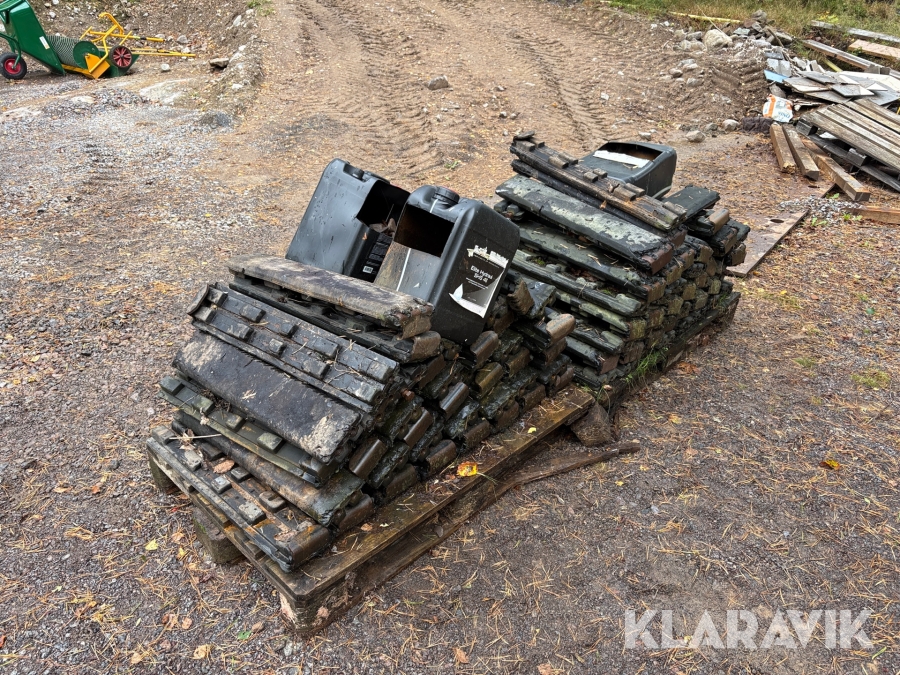 Gummipads till larver 700mm