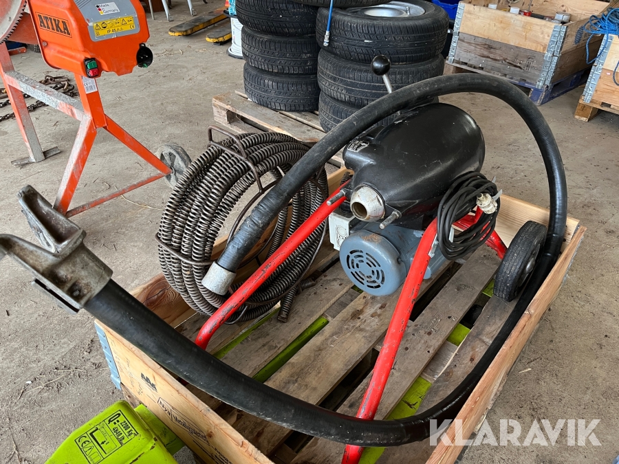 Avloppsrensare Ridgid KM 1500, Botkyrka, Klaravik auktioner