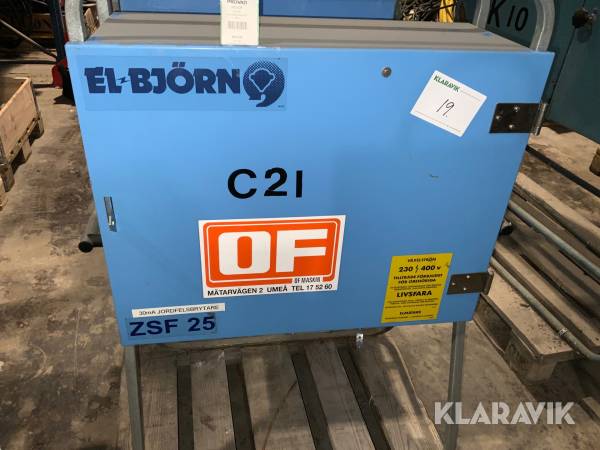 Byggcentral El-björn ZSF25//311-11 25A