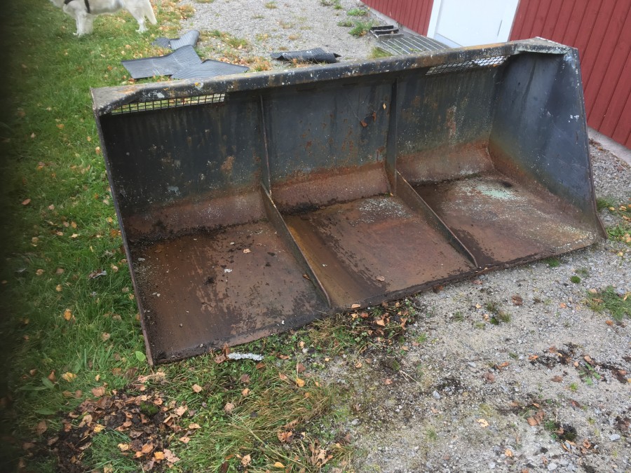 Traktorskopa, vagn mm