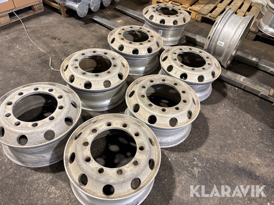 Fälgar Alcoa 22.5 8st