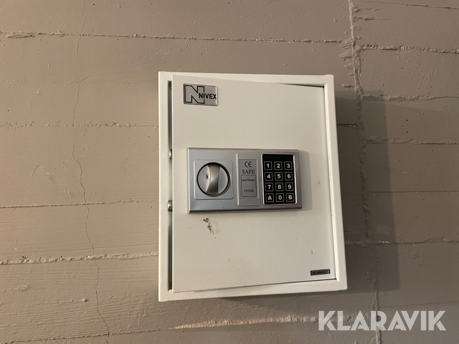 Nyckelskåp Nivex Safe Electronic System, Örebro, Klaravik au