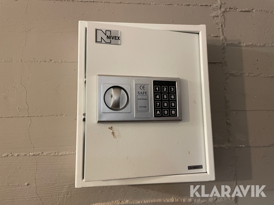 Nyckelskåp Nivex Safe Electronic System, Örebro, Klaravik au