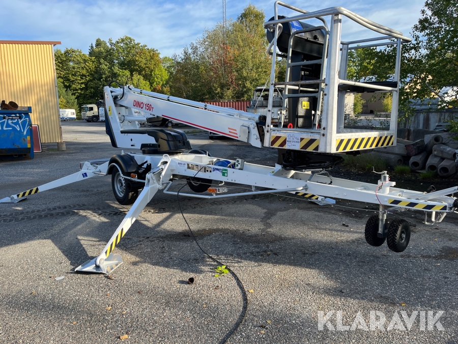 Släpvagnslift Dino 150T Arbetshöjd 15m
