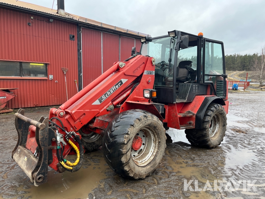 Teleskoplastare Schäffer 870 T