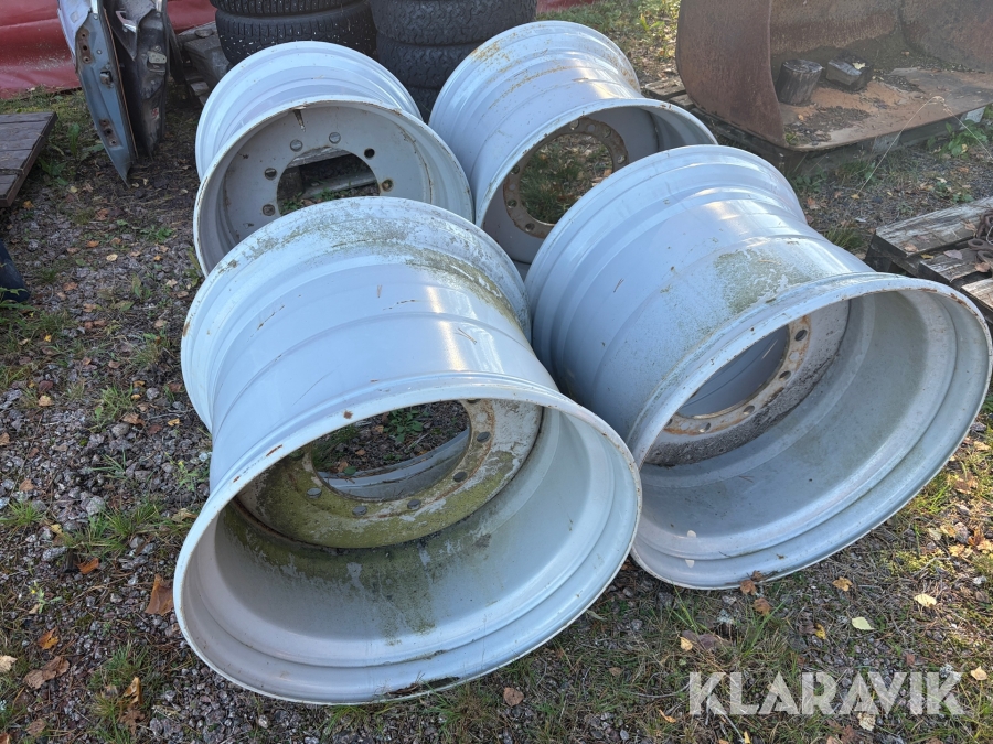 Twinfälgar till Volvo 4200 4 st