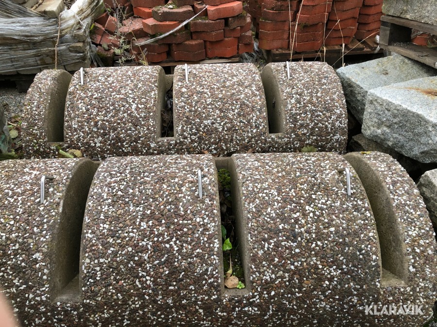 2st cykelställ i betong