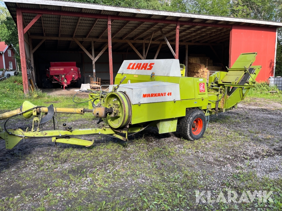 Hårdpress / småbalspress Claas Markant 41