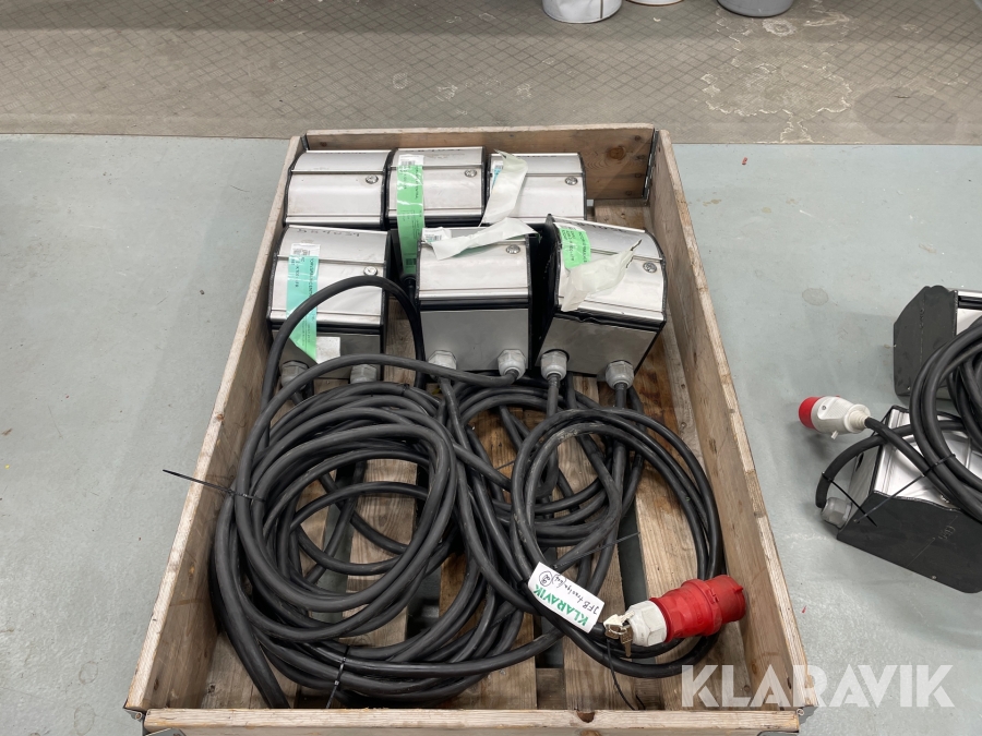 Motorvärmarcentraler Garo A206-2+K100+KFR