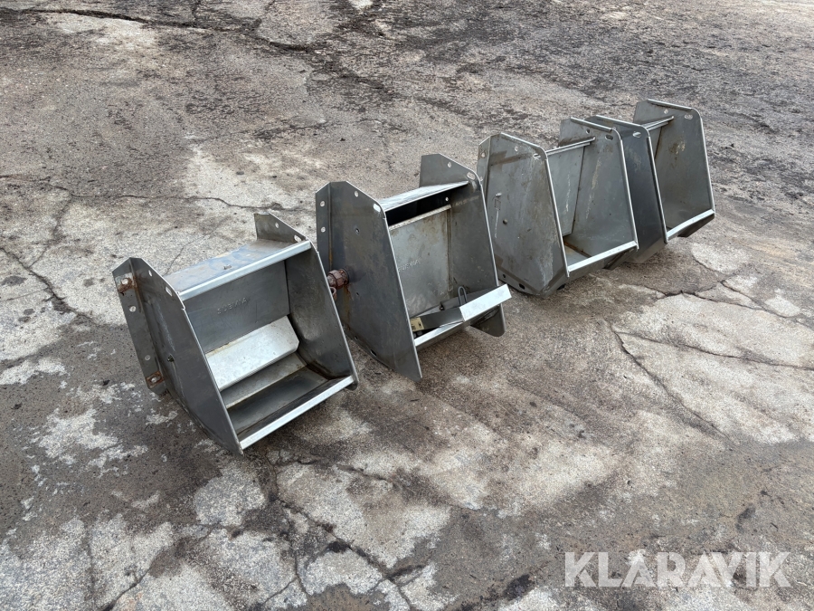 Vattenhoar 4 st Suevia rostfritt