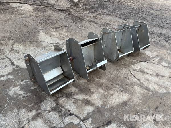 Vattenhoar 4 st Suevia rostfritt