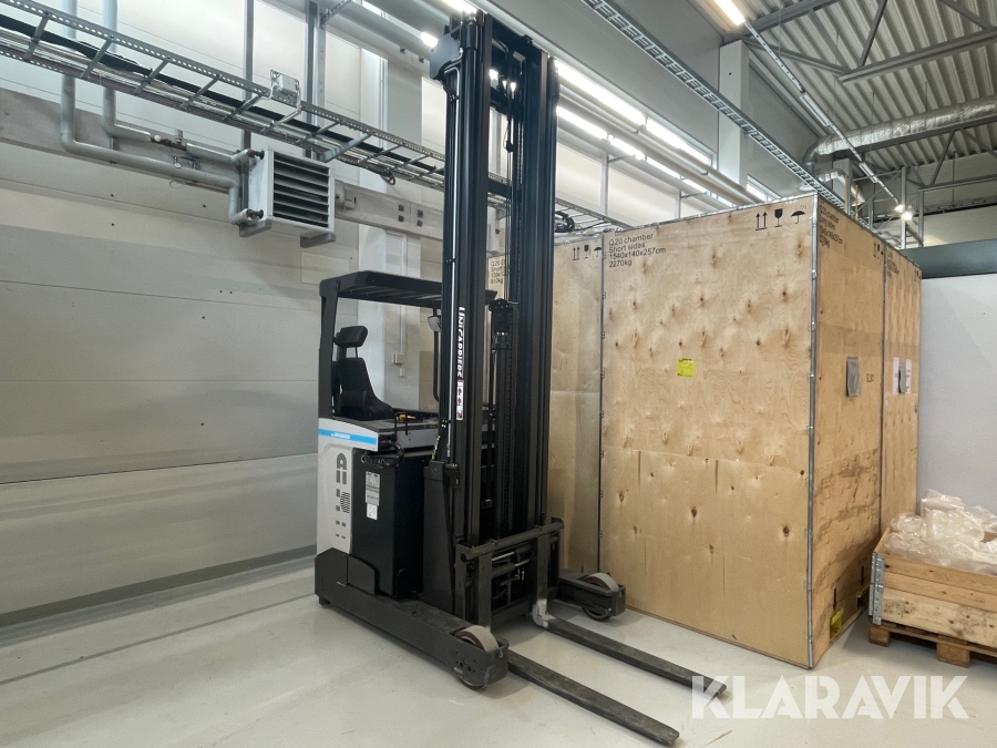 Skjutstativtruck Atlet Tergo S3 UniCarriers med kamera