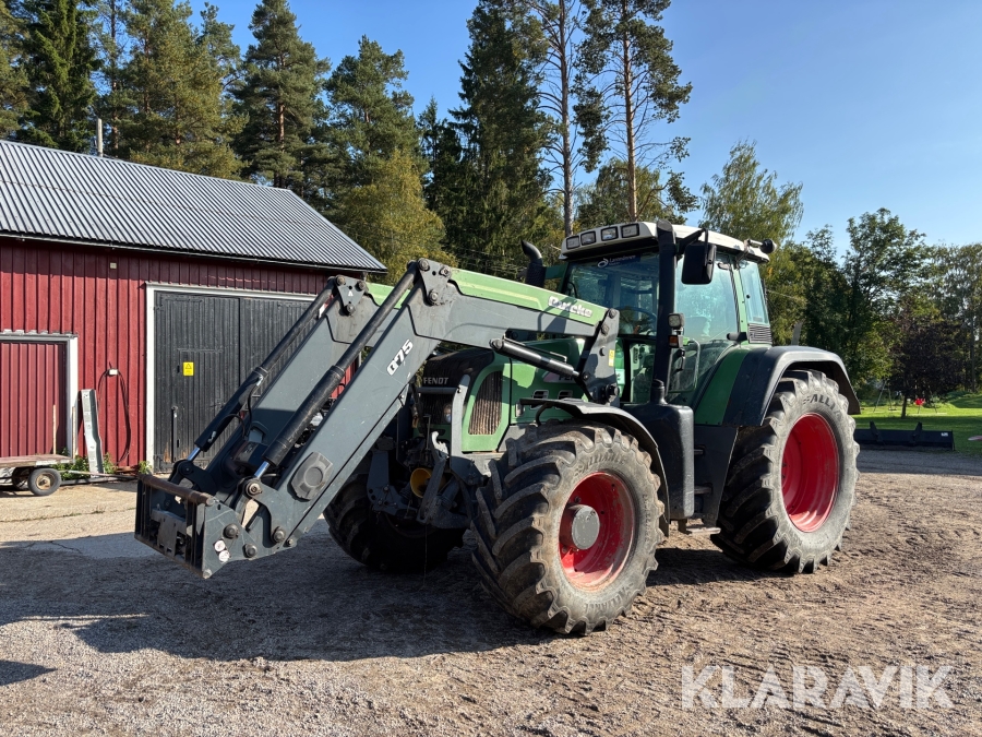 Traktor Fendt 716 Vario TMS, lastare & frontlyft