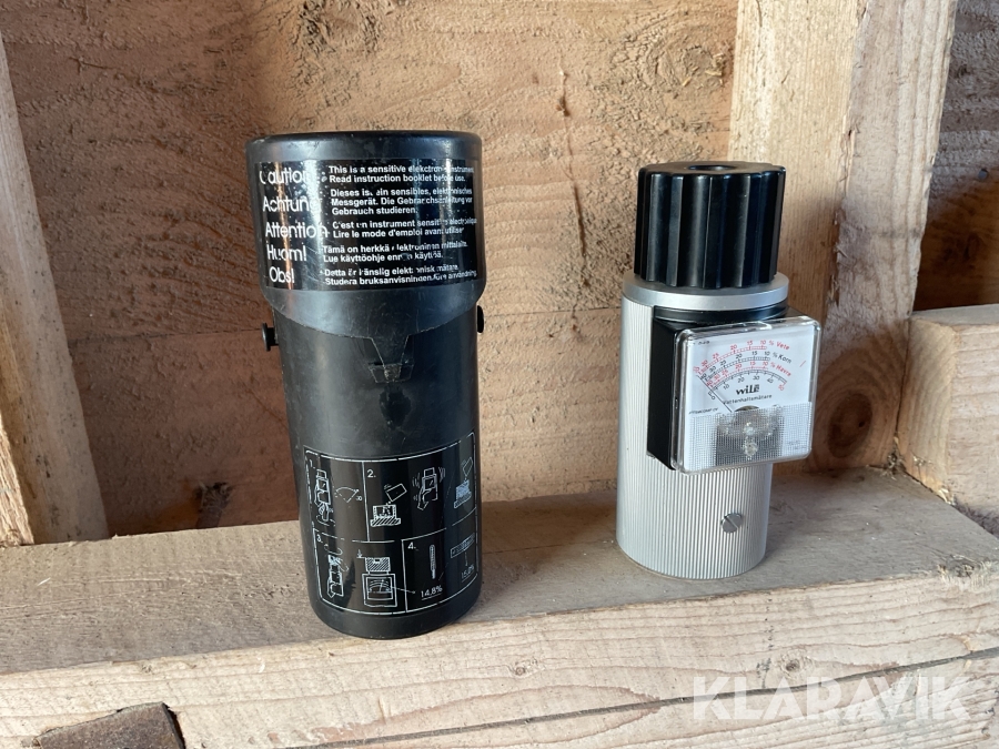 Vattenhaltsmätare för spannmål Wile 35