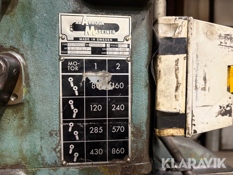 Borrmaskin Arboga RLM3508