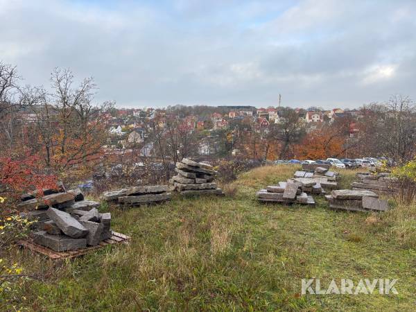 Granitsten 12 pallar