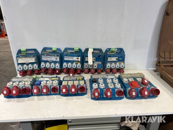 Undercentraler El-Björn U16mini, U32mini, U16midi, U32midi 10st