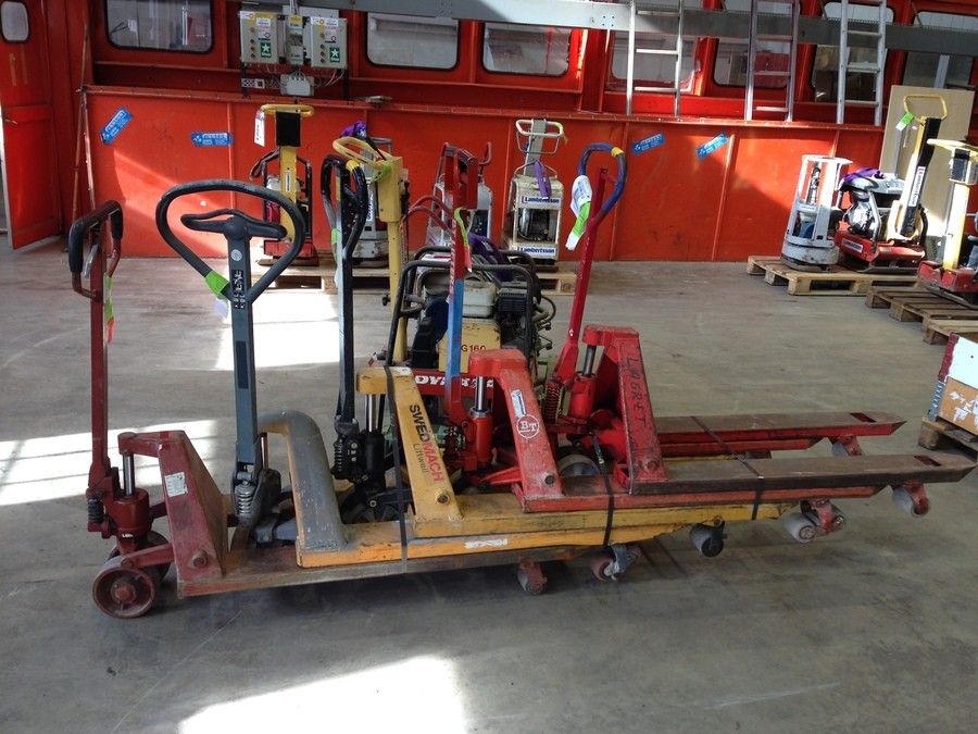 5st Palldragare Gaffellyftvagnar säljs i parti