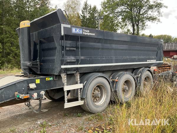 Släp B.K:s Sigma tippsläp