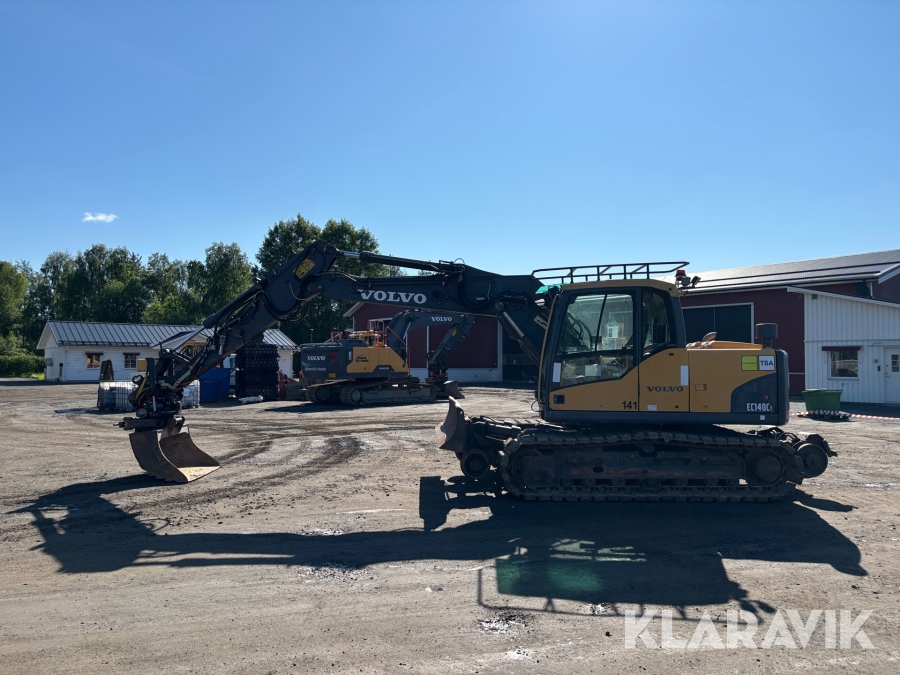 Grävmaskin Volvo EC140CL spårutrustad