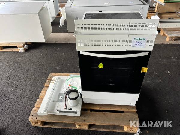 Spis med köksfläkt Elektro Helios SK6551 1st