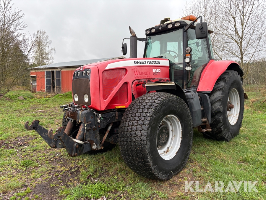 Traktor Massey Ferguson 8480 Dyna-vt med frontlyft