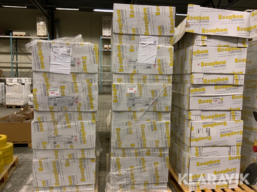 Undertaksplattor Ecophon Saint-gobain Master F