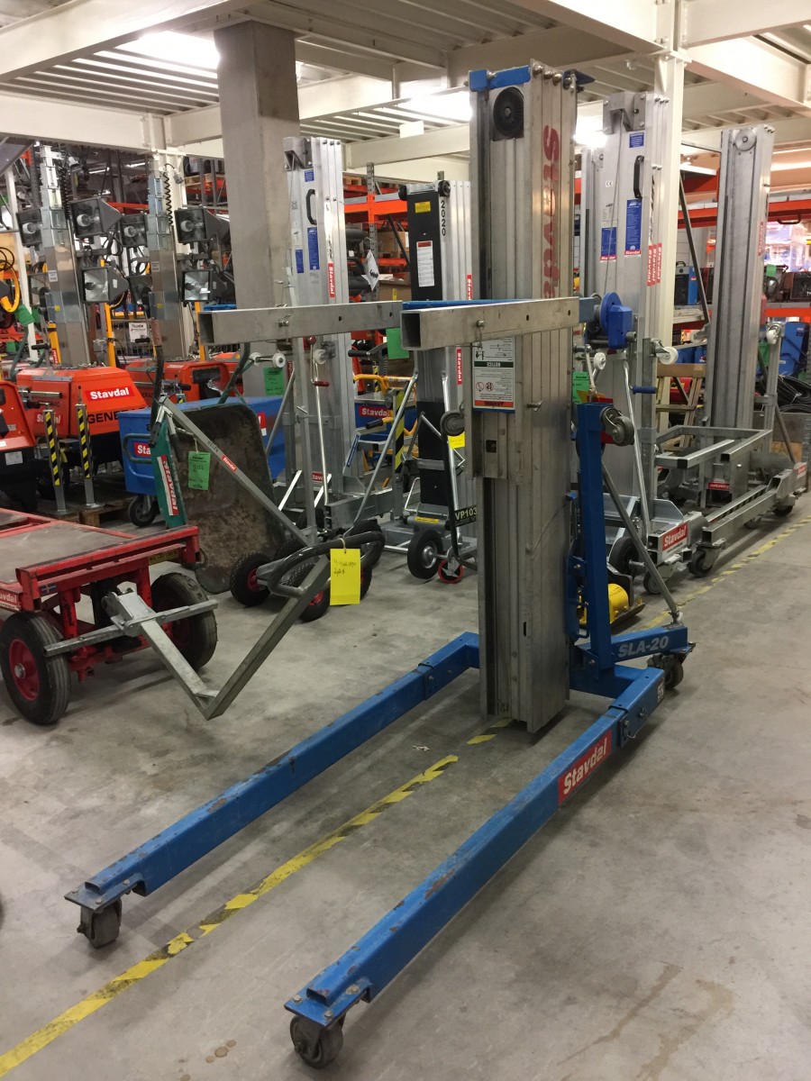 Alplyft  / Materiallyft